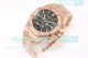 Swiss Replica Audemars Piguet Royal Oak Rose Gold 41mm Green Dial Cal.4401 Chronograph Watch (2)_th.jpg